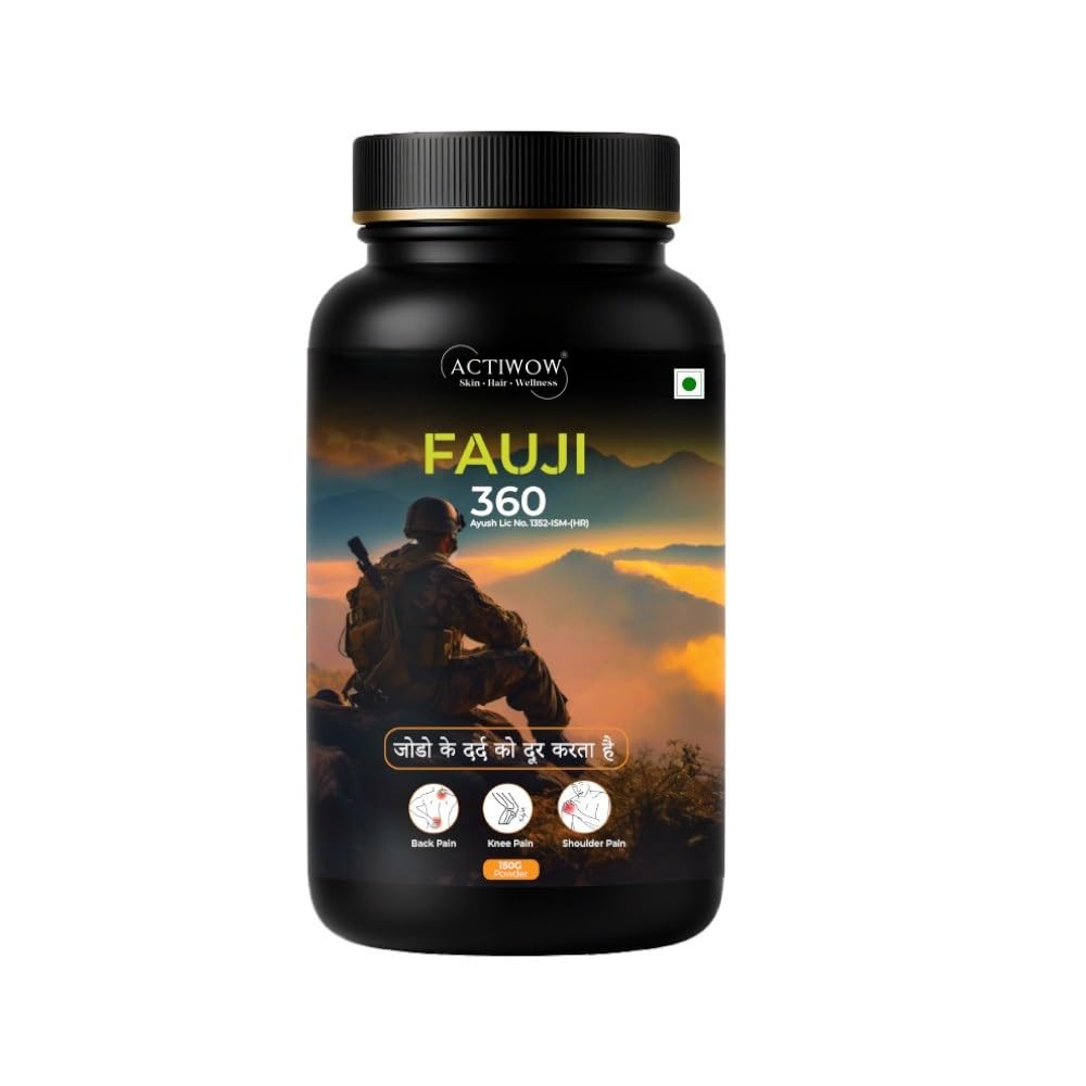 “Fauji 360 – Herbal Energy & Stamina Booster | Daily Vitality & Endurance Support for Men & Women”
