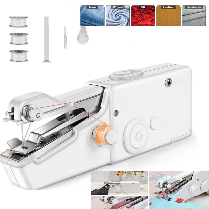 CzarX Electric Handheld Sewing Machine For Stitching|New & Improved|Mini Portable Handheld Sewing Machine For Home