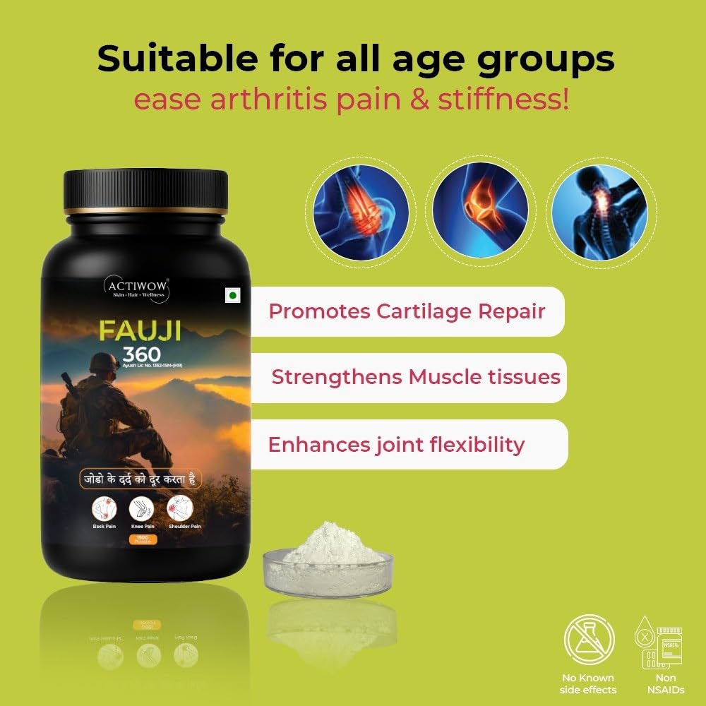 “Fauji 360 – Herbal Energy & Stamina Booster | Daily Vitality & Endurance Support for Men & Women”