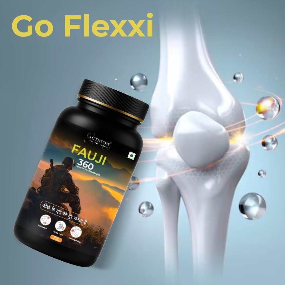 “Fauji 360 – Herbal Energy & Stamina Booster | Daily Vitality & Endurance Support for Men & Women”