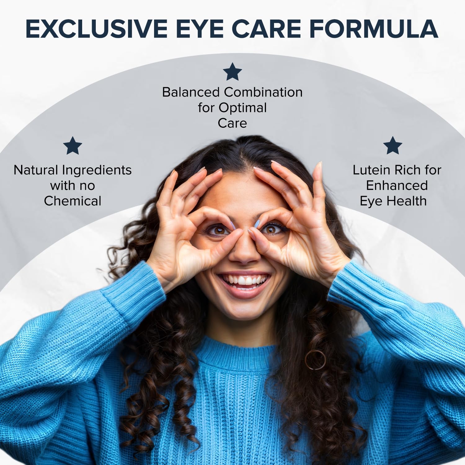 Herbal Deck Eye Sutra - Natural Eye Care Supplement for Optimal Vision and Wellness | Helps in Eye Vision Care Strain, Dryness, Redness & Itchingn