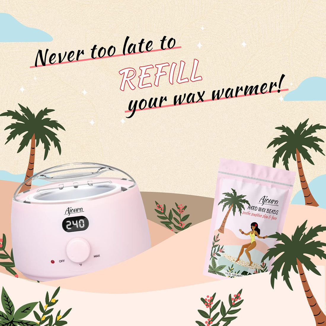 Bikini Wax Powder for Women [100gm]| Painless Hair Removal in 5–7 Mins | Natural Wax Powder with Aloe Vera, Papaya & Lavender | No Chemicals, No Irritation & Rashes, Ideal for Bikini, Legs & Underarms  | BUY 1 GET 1 FREE | ⭐️⭐️⭐️⭐️ 4.9/5 Reviews