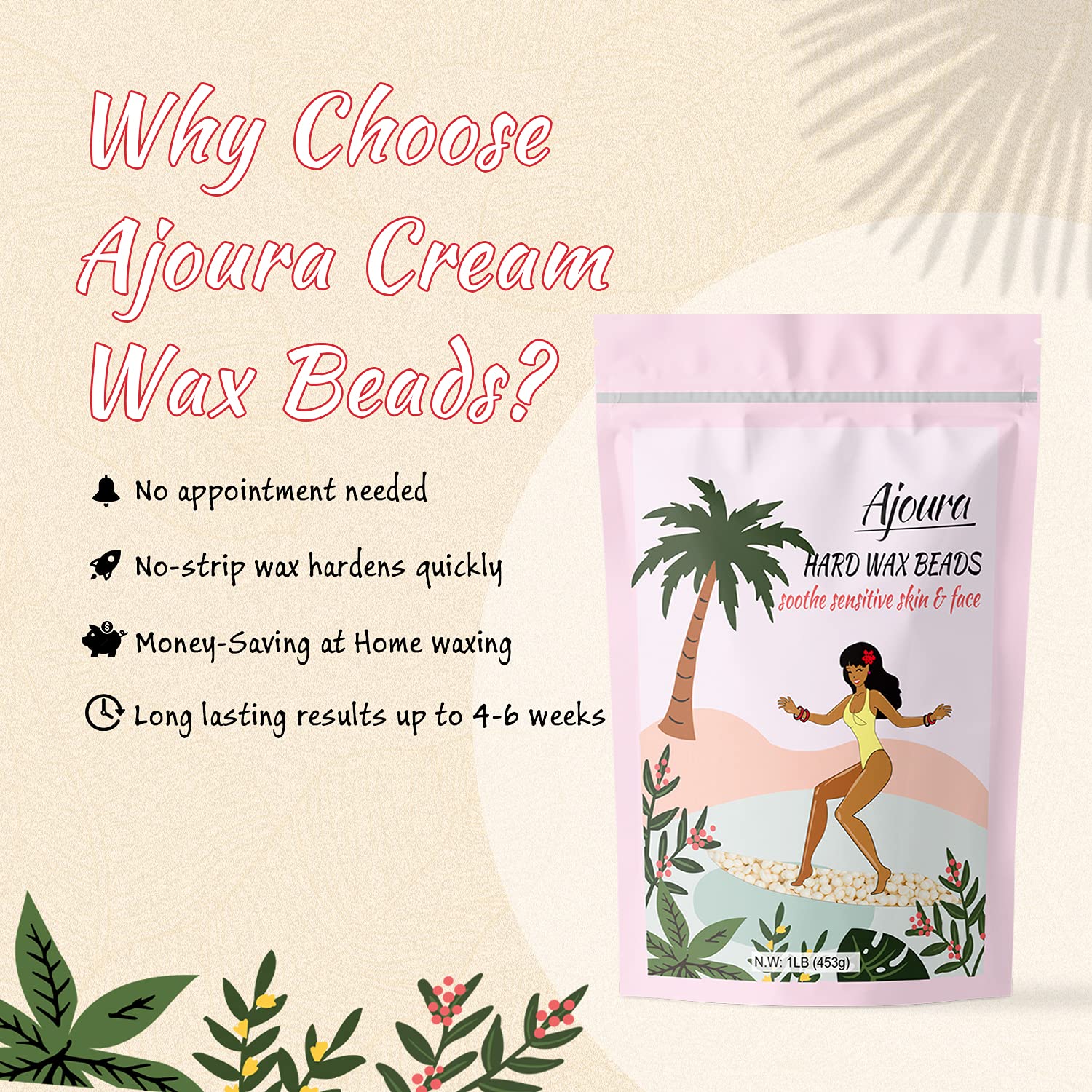 Bikini Wax Powder for Women [100gm]| Painless Hair Removal in 5–7 Mins | Natural Wax Powder with Aloe Vera, Papaya & Lavender | No Chemicals, No Irritation & Rashes, Ideal for Bikini, Legs & Underarms  | BUY 1 GET 1 FREE | ⭐️⭐️⭐️⭐️ 4.9/5 Reviews