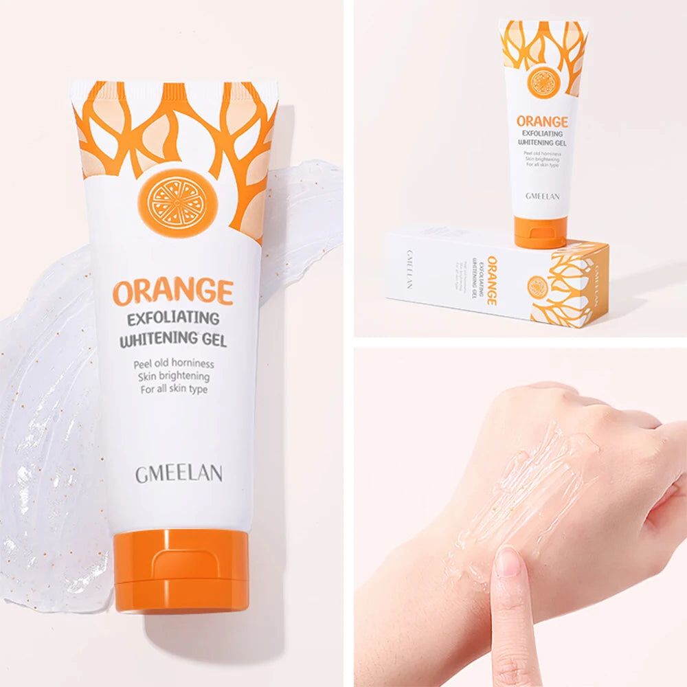 GMEELAN ORANGE EXFOLIATING GEL AND LAZY CREAM ( IMPORTED FROM SOUTH KOREA kr ) | BUY 1 GET 1 FREE | ⭐️⭐️⭐️⭐️ 4.9/5 Reviews