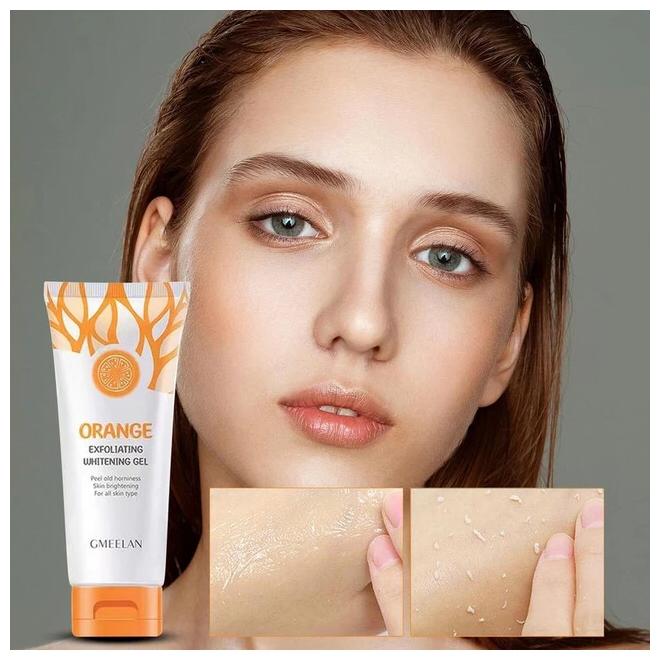 GMEELAN ORANGE EXFOLIATING GEL AND LAZY CREAM ( IMPORTED FROM SOUTH KOREA kr ) | BUY 1 GET 1 FREE | ⭐️⭐️⭐️⭐️ 4.9/5 Reviews