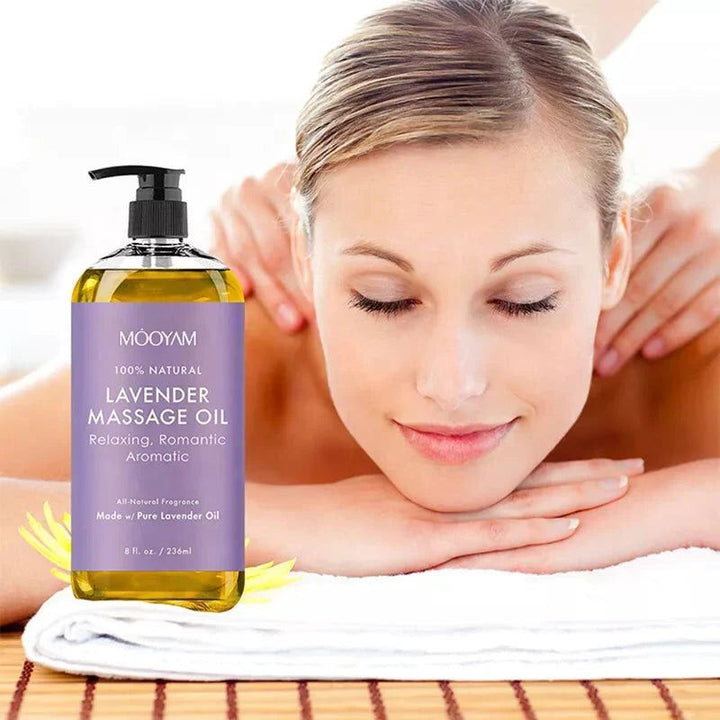 Lavender Infused Massage Oil – 100% Organic, Ideal for Sensual Body Care | BUY 1 GET 1 FREE |⭐️⭐️⭐️⭐️ 4.9/5 Reviews