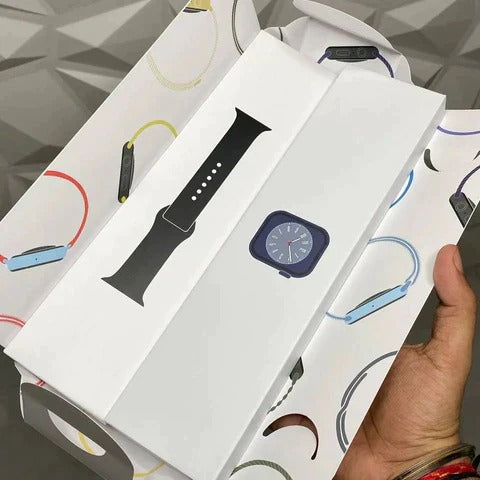 Series 9 SmartWatch PREMIUM QUALITY (45mm, GPS + Cellular, Fitness Tracker, Long-Lasting Battery, Always-On Retina Display, 1-Year Warranty) | Easy 15-Day Returns