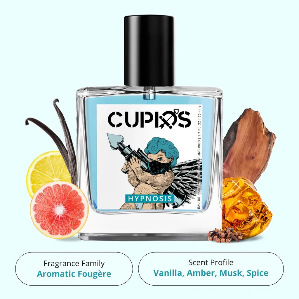 CUPID HYPNOSIS 2.0 |CUPID Pheromone Cologne for Men | Attract Girls | Best Seller Perfume | BUY 1 GET 1 FREE | ⭐️⭐️⭐️⭐️ 4.9/5 Reviews