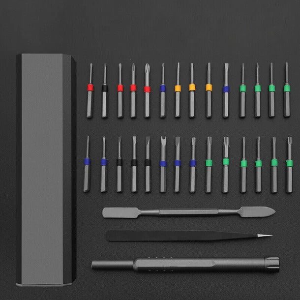 46-in-1 Compact Precision Screwdriver Set with Push Eject