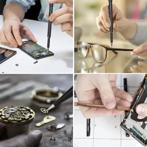 46-in-1 Compact Precision Screwdriver Set with Push Eject