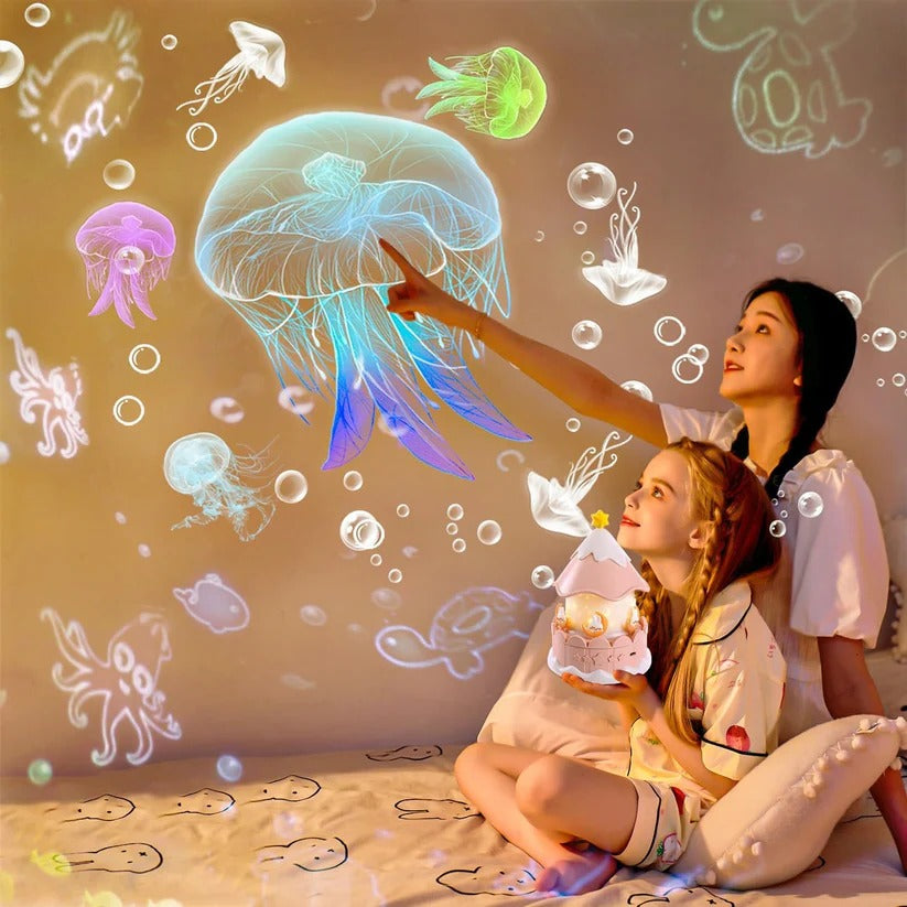 Magical Starry Night Projector Lamp for Kids