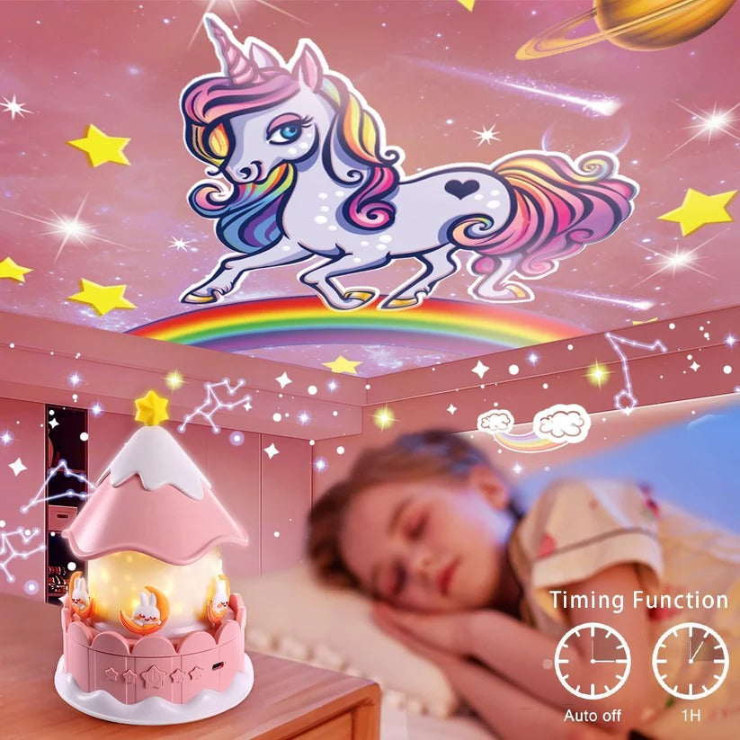 Magical Starry Night Projector Lamp for Kids