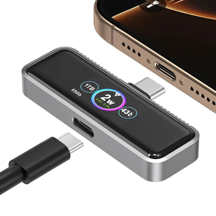 GT biTe Storage USB-C & lightning port Magnetic Extended Storage for iPhone Series