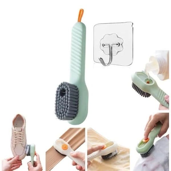 PressClean™ – Built-In Liquid Brush | Multi-Surface Use | Soft Bristles ( BUY 1 GET 1 FREE )⭐️⭐️⭐️⭐️ 4.9/5 Reviews