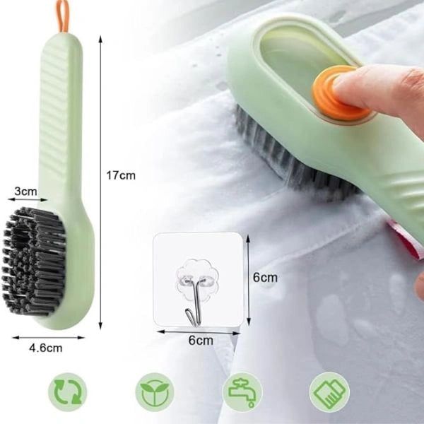 PressClean™ – Built-In Liquid Brush | Multi-Surface Use | Soft Bristles ( BUY 1 GET 1 FREE )⭐️⭐️⭐️⭐️ 4.9/5 Reviews