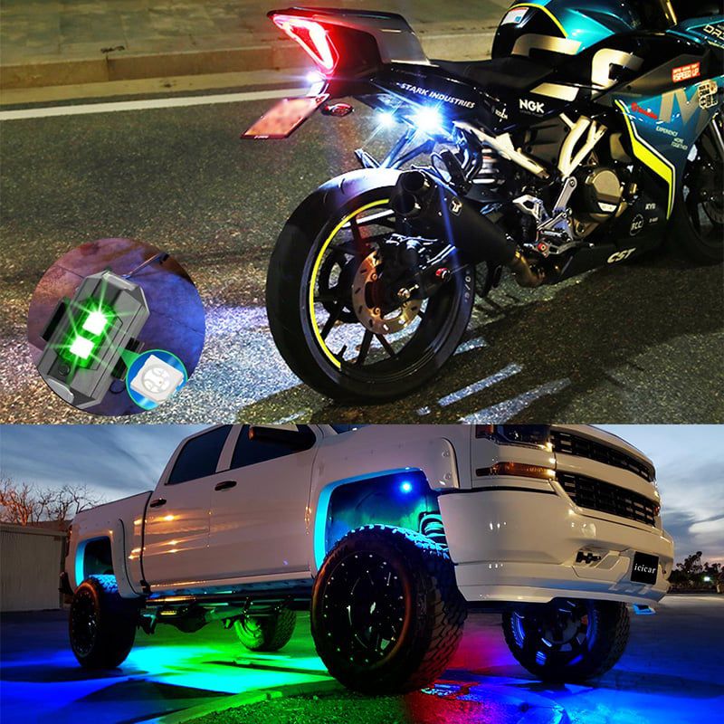 LED Anti-collision Lights Chargeable light Pack of 4 | BUY 2 GET 2 | OFFER