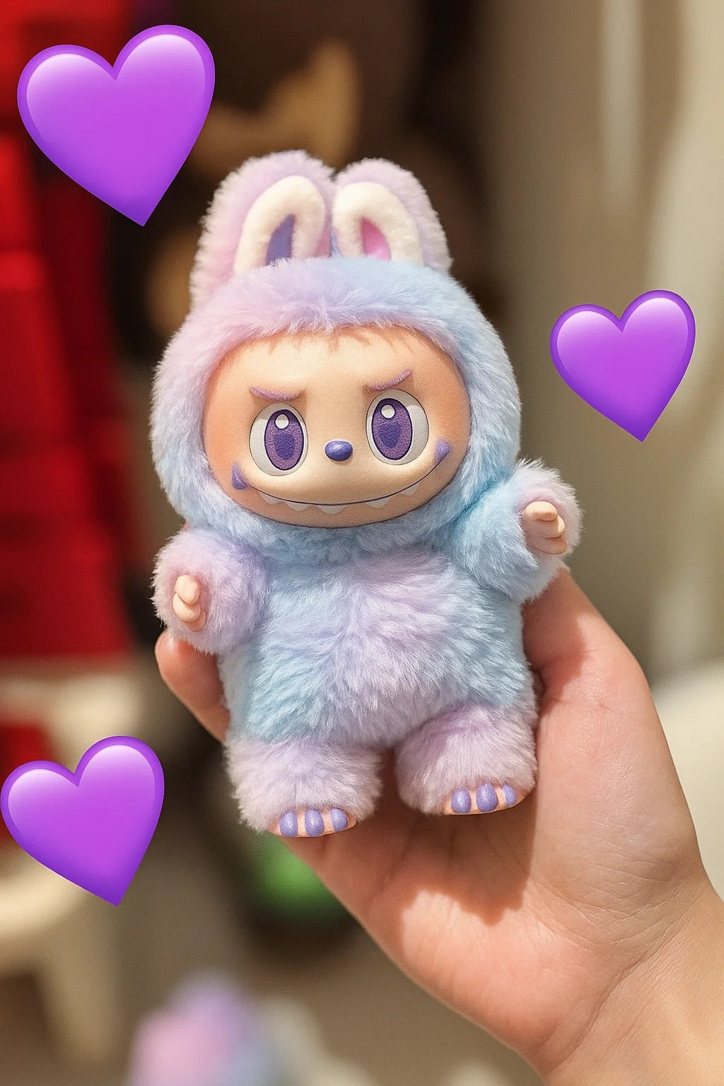 Cute Trending Pop Mart Labubu Doll - Set of 2 Doll (Blind Box)  | BUY 1 GET 1 FREE | ⭐️⭐️⭐️⭐️ 4.9/5 Reviews