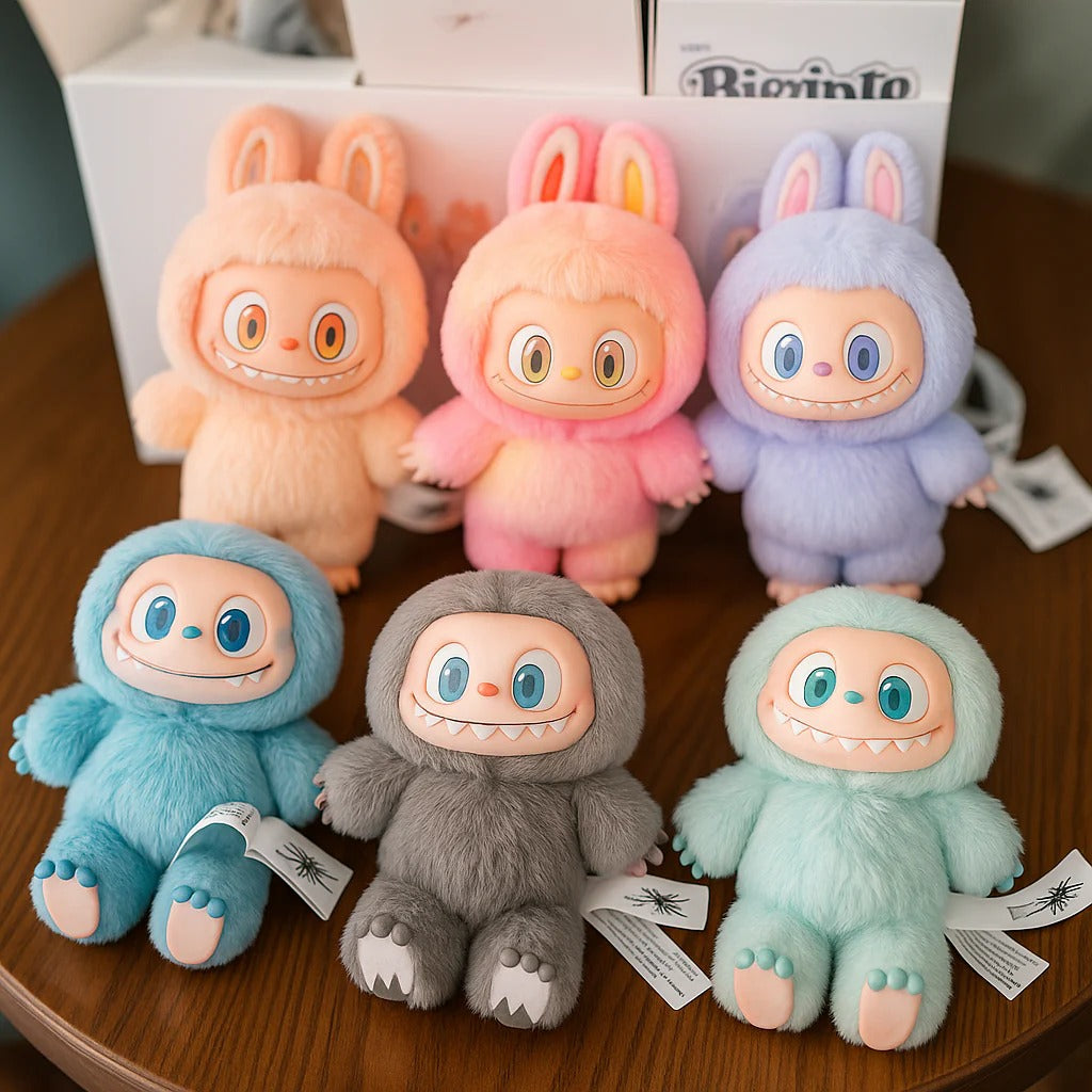 Cute Trending Pop Mart Labubu Doll - Set of 2 Doll (Blind Box)  | BUY 1 GET 1 FREE | ⭐️⭐️⭐️⭐️ 4.9/5 Reviews