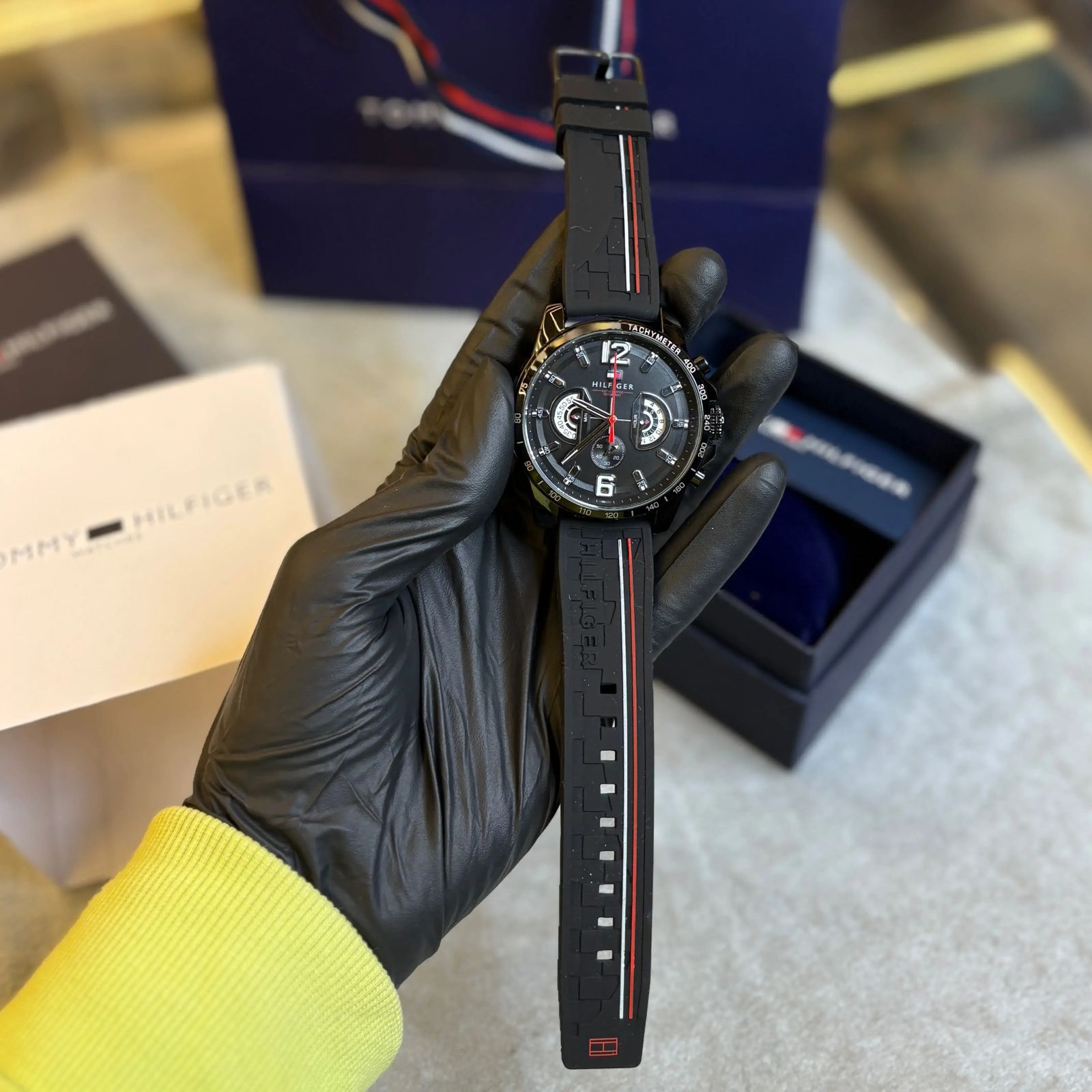 Tommy Hilfiger silicon strap Watch