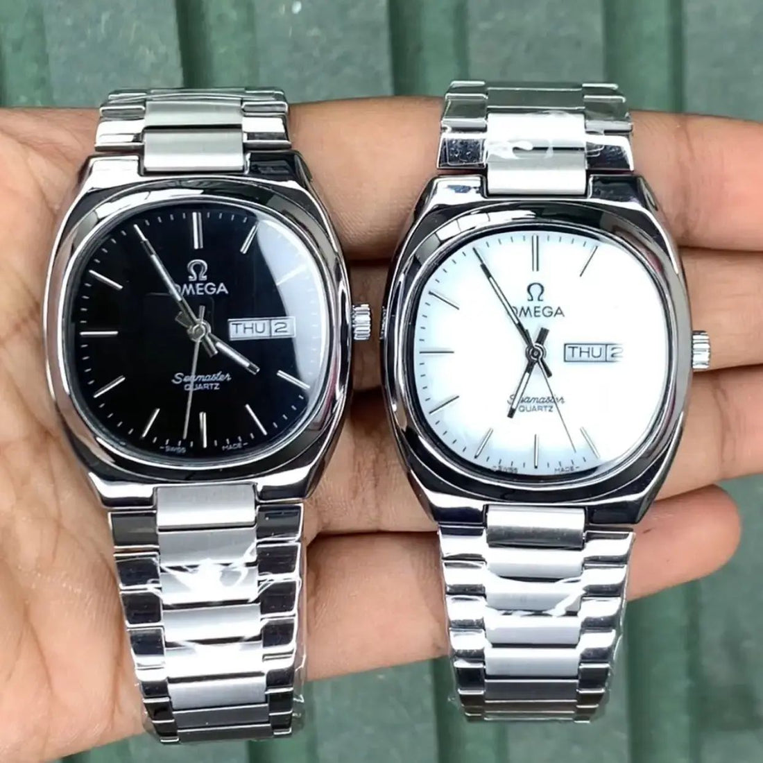 Omega dome glass watch for men