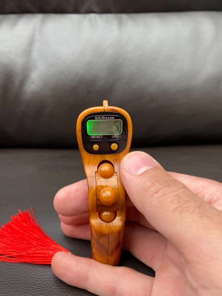 PURE SANDAL DIGITAL JAAP MALA ( शुद्ध चंदन से निर्मित डिजिटल जाप माला )