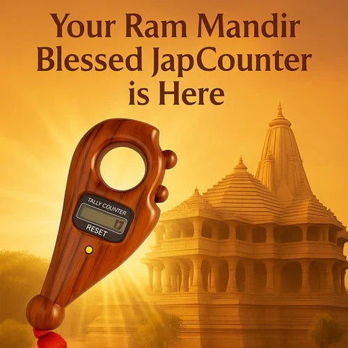 Mala Jaap Counter - Digital Finger Counter for Prayer