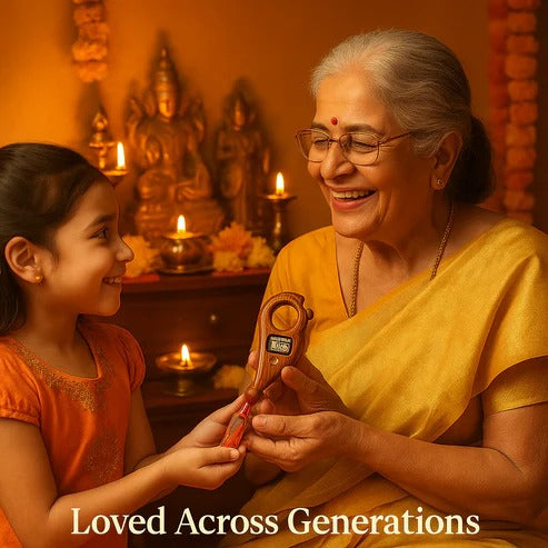 Mala Jaap Counter - Digital Finger Counter for Prayer