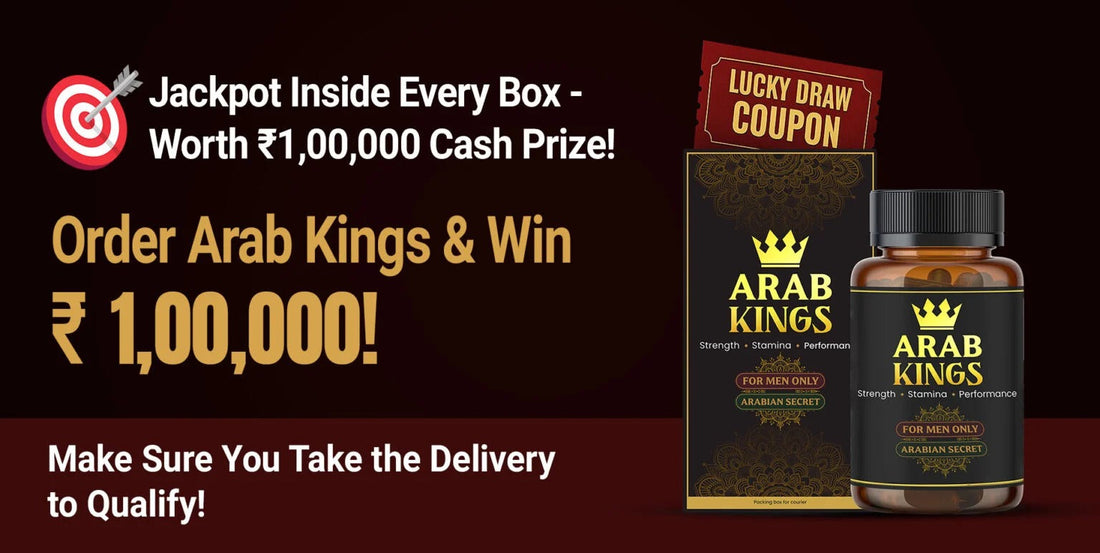 Arab Kings – Power of Arabian Kings, Now in India “Supports Daily Energy And Natural Wellness" Powder