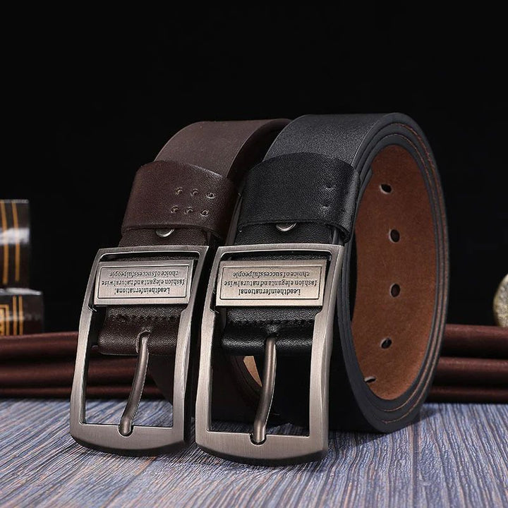 (🔥Last Day Promotion - 80% OFF) Men's Business Leather Belt