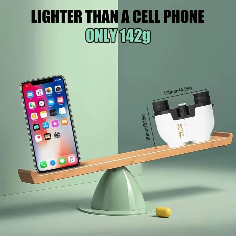 10x22 Zoom Power Compact Small Binocular