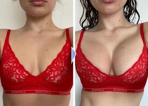 Fivfivgo™ EMS Bust Massager Bra. ( Free Size Auto Adjustment for All Sizes ) Pack of 1