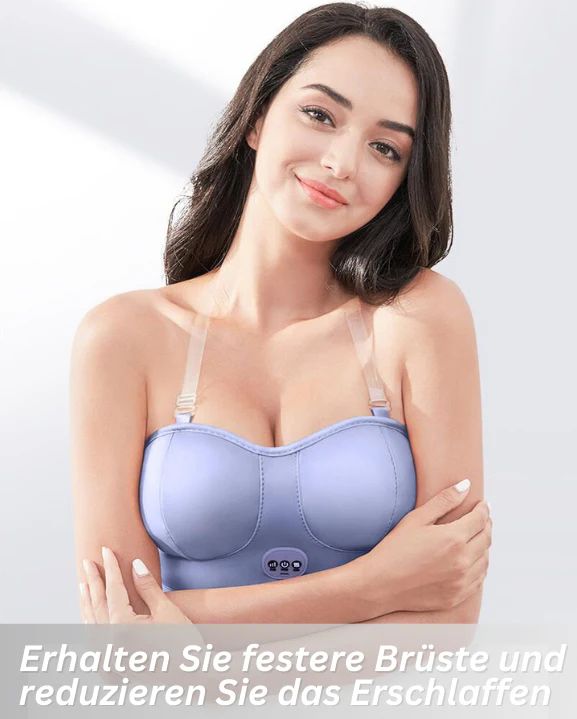 Fivfivgo™ EMS Bust Massager Bra. ( Free Size Auto Adjustment for All Sizes ) Pack of 1
