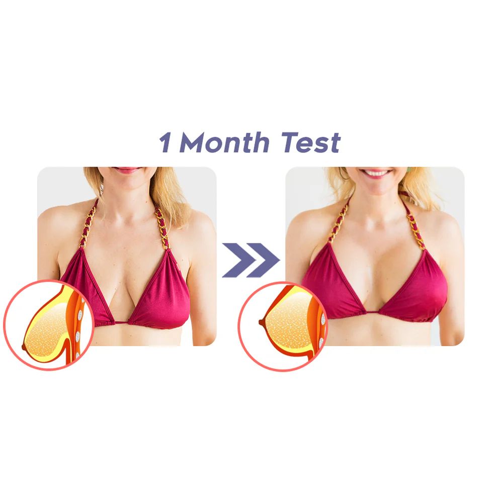Fivfivgo™ EMS Bust Massager Bra. ( Free Size Auto Adjustment for All Sizes ) Pack of 1