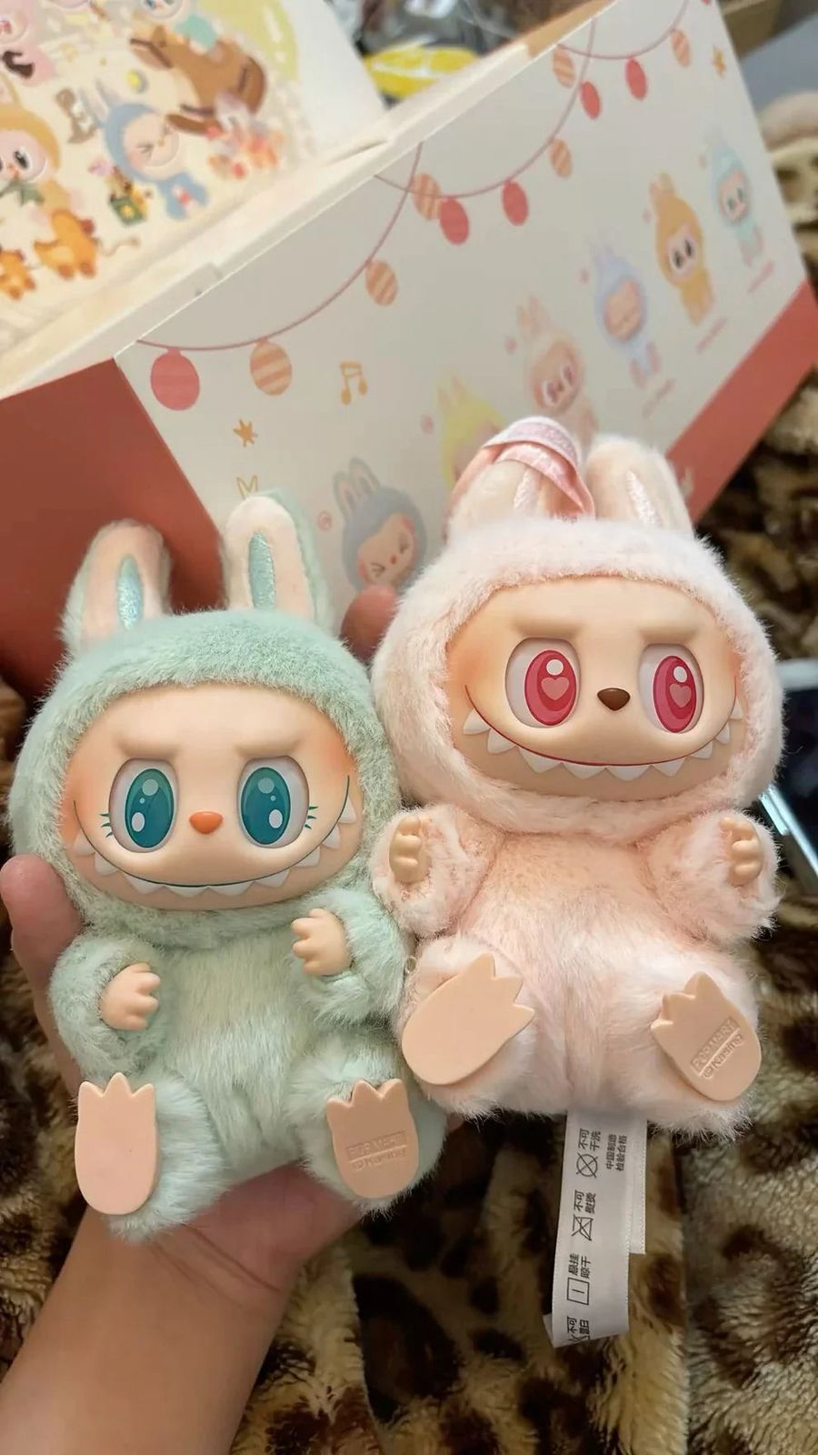 Cute Trending Pop Mart Labubu Doll - Set of 2 Doll (Blind Box)  | BUY 1 GET 1 FREE | ⭐️⭐️⭐️⭐️ 4.9/5 Reviews