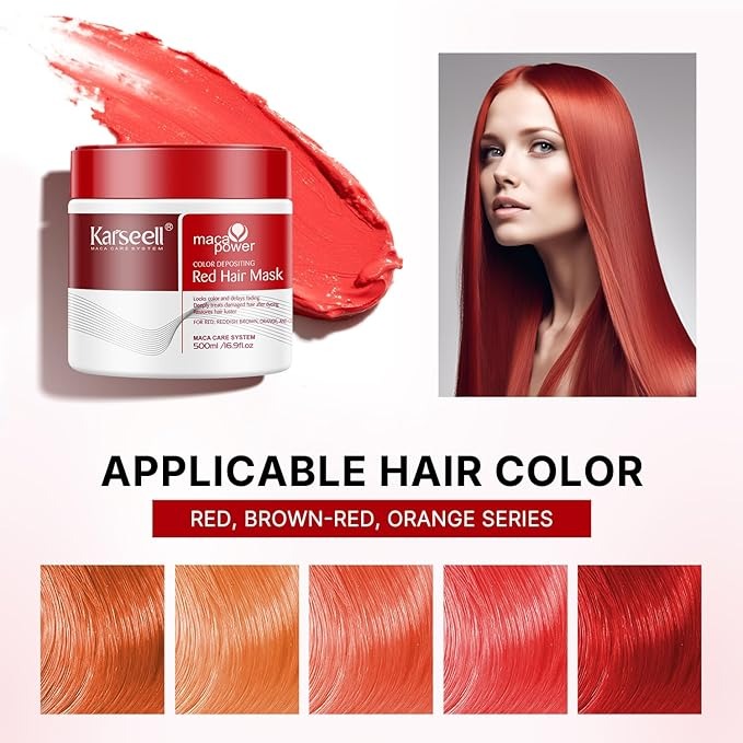 Karseell Color Depositing Color Hair Mask | BUY 1 GET 1 FREE | ⭐️⭐️⭐️⭐️ 4.9/5 Reviews