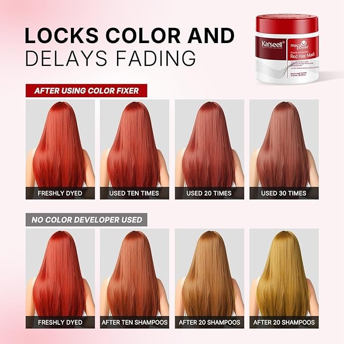Karseell Color Depositing Color Hair Mask | BUY 1 GET 1 FREE | ⭐️⭐️⭐️⭐️ 4.9/5 Reviews