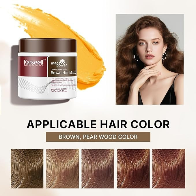 Karseell Color Depositing Color Hair Mask | BUY 1 GET 1 FREE | ⭐️⭐️⭐️⭐️ 4.9/5 Reviews