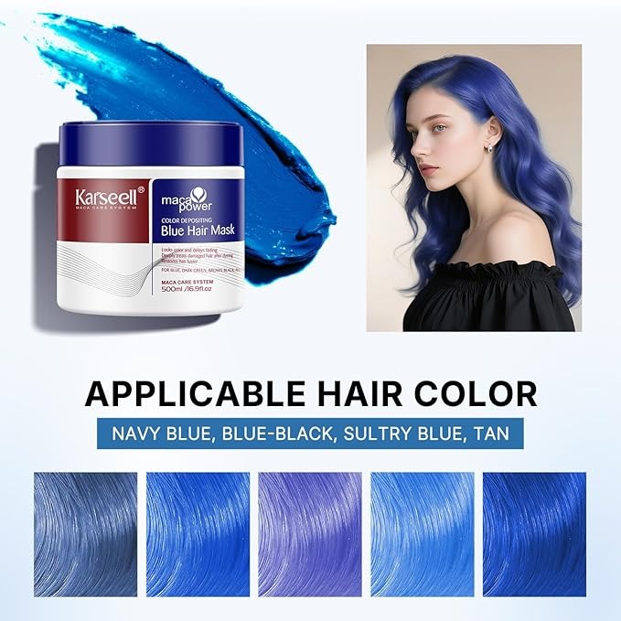 Karseell Color Depositing Color Hair Mask | BUY 1 GET 1 FREE | ⭐️⭐️⭐️⭐️ 4.9/5 Reviews