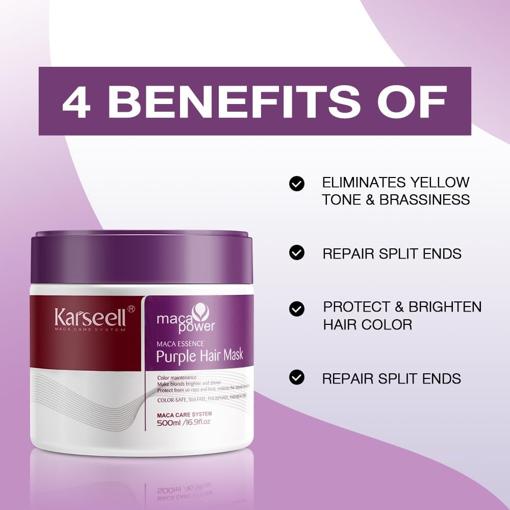 Karseell Color Depositing Color Hair Mask | BUY 1 GET 1 FREE | ⭐️⭐️⭐️⭐️ 4.9/5 Reviews