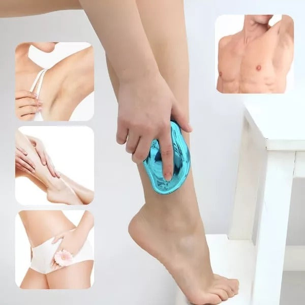 Crystall Hair Eraser for Women and Men, Hair Remover