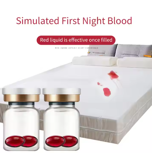 First Night Women Blood Capsule Yoni Pops Virgin Again Pills Artificial Virginity Blood Hymen Capsule
