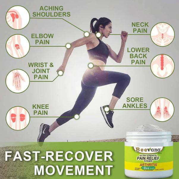 (Pack of 3) BeeTherapy™ #1 Bee Venom Pain Relief Cream | Buy 1 Get 2 Free | ⭐️⭐️⭐️⭐️ 4.9/5 Reviews