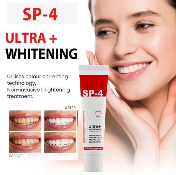 SP 4 Intensive Teeth Whitening Toothpaste ( BUY 1 GET 1 FREE ) ⭐️⭐️⭐️⭐️ 4.9/5 Reviews