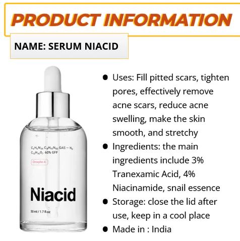 🤩Fight And Fade Acne Marks Niacid Face Serum [🔥Buy 1 Get 1 Free🔥]🤩