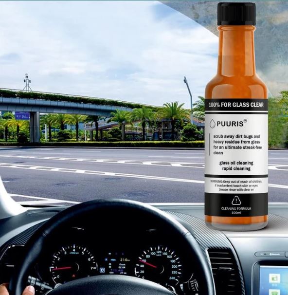 Glass Cleaning Agent Powerful Stain Remover 100ml-( BUY 1 GET 1 FREE )