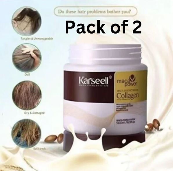 KARCEELL™️ MACA POWER COLLAGEN HAIR MASK (BUY 1 GET 1 FREE)