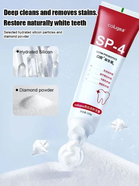 SP 4 Intensive Teeth Whitening Toothpaste ( BUY 1 GET 1 FREE ) ⭐️⭐️⭐️⭐️ 4.9/5 Reviews